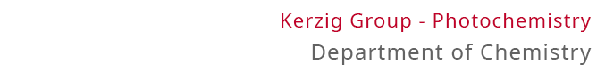 Kerzig Group - Photochemistry
